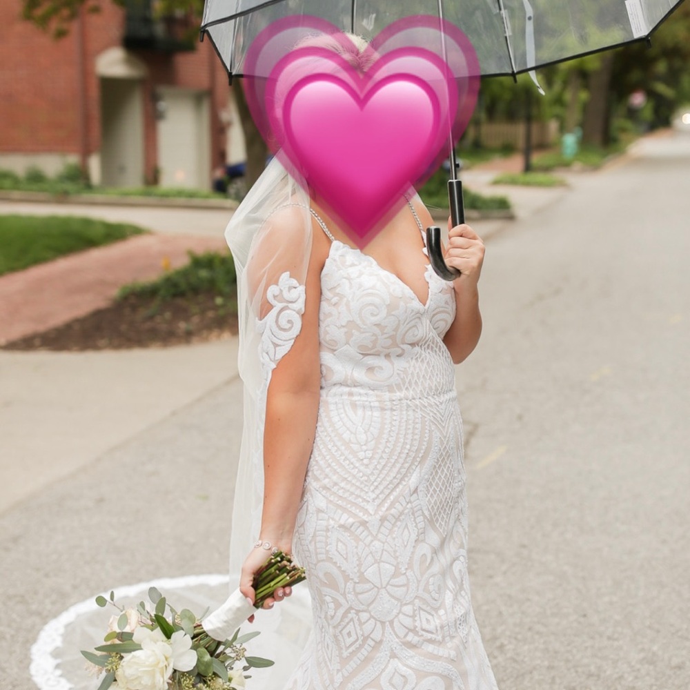 Elegant Wedding Dress - Ashley and Justin Bride